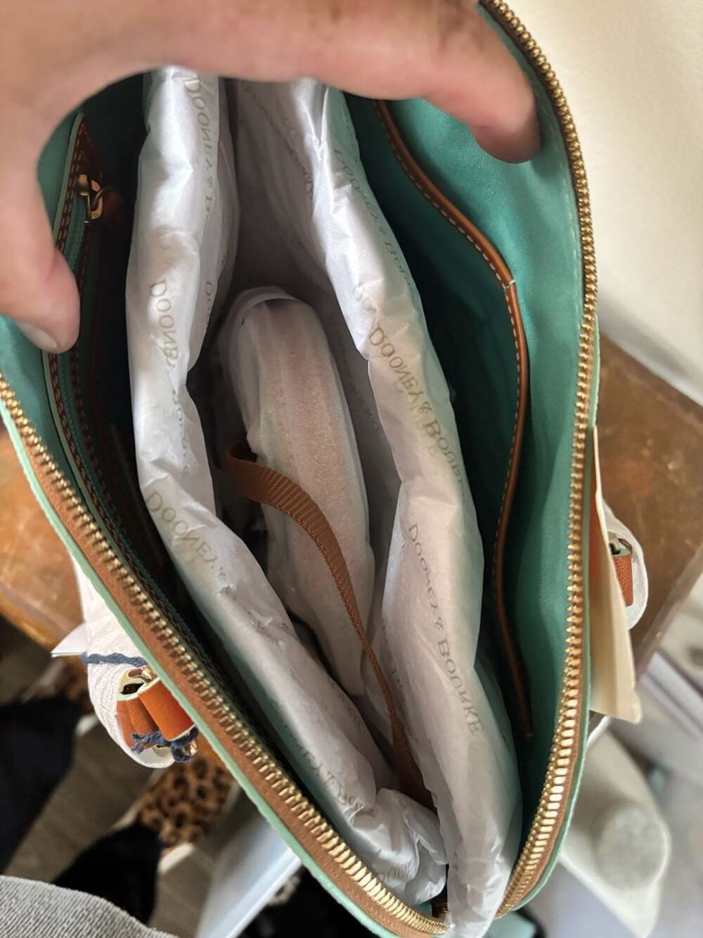 Dooney & Bourke Disney Pets Frolic Satchel Handbag NWT - Picture 10 of 14